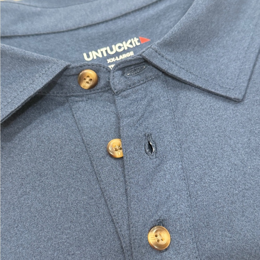 Untuckit XXL Polo, navy